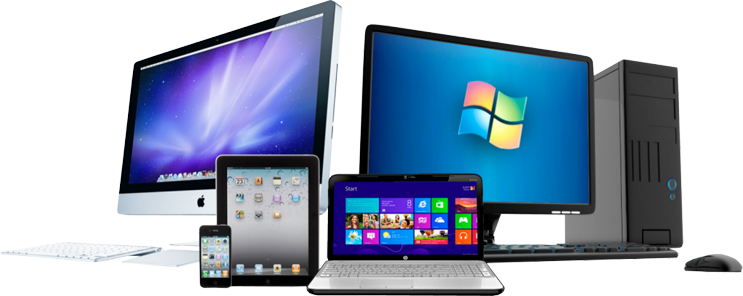 Dispositivos Apple y Windows